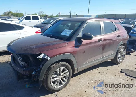 2023 Chevrolet Trailblazer Fwd Ls из США, поврежденный, VIN KL79MMS2XPB185056